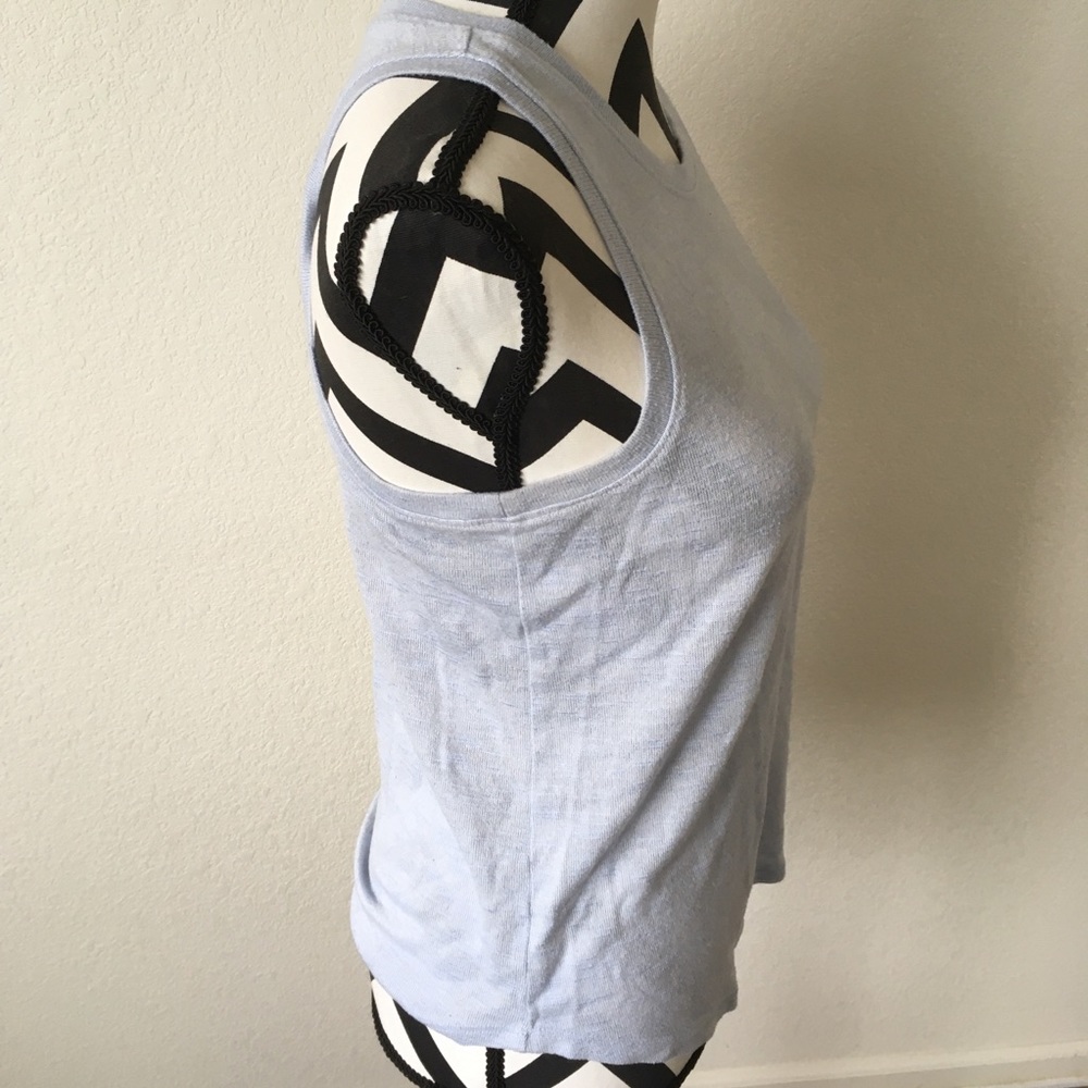 Powder Blue Soft Tank - Picture 3 of 4